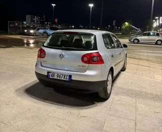 Noleggio auto Volkswagen Golf 5 2008 in Albania, con carburante Diesel e  cavalli di potenza ➤ A partire da 20 EUR al giorno.