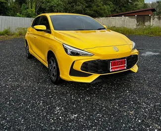 Noleggio MG 3. Auto Economica, Comfort per il noleggio in Thailandia ✓ Cauzione di Deposito di 7000 THB ✓ Opzioni assicurative RCT, CDW, SCDW, FDW, Furto, Giovane, Senza deposito.
