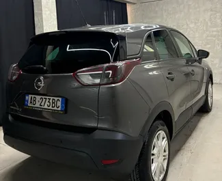 Noleggio Opel Crossland. Auto Economica, Comfort, Crossover per il noleggio in Albania ✓ Cauzione di Deposito di 100 EUR ✓ Opzioni assicurative RCT, CDW, FDW.