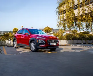 Noleggio Hyundai Kona. Auto Comfort, Crossover per il noleggio in Georgia ✓ Cauzione di Deposito di 270 GEL ✓ Opzioni assicurative RCT, CDW, SCDW, FDW, Passeggeri, Furto.