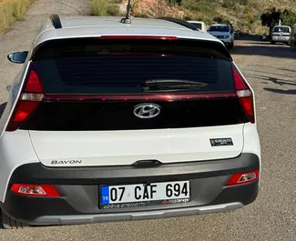 Noleggio auto Hyundai Bayon 2024 in Turchia, con carburante Benzina e 90 cavalli di potenza ➤ A partire da 46 USD al giorno.