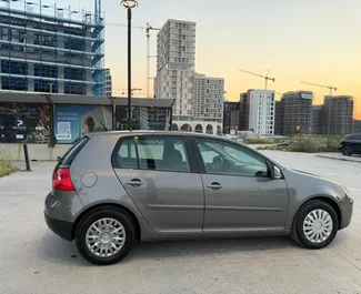 Noleggio auto Volkswagen Golf 5 2008 in Albania, con carburante Benzina e  cavalli di potenza ➤ A partire da 25 EUR al giorno.