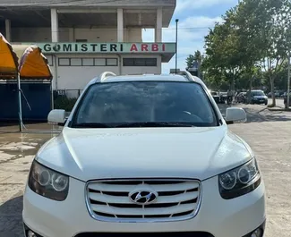 Noleggio Hyundai Santa Fe. Auto Comfort, Crossover per il noleggio in Albania ✓ Cauzione di Senza deposito ✓ Opzioni assicurative RCT, CDW, SCDW, FDW.