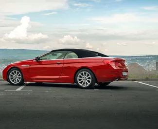 BMW 6-series Cabrio 2016 disponibile per il noleggio a Tbilisi, con limite di chilometraggio di 150 km/giorno.