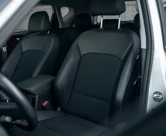 Interni di Kia Soul in affitto in Georgia. Un'ottima auto da 5 posti con cambio Automatico.