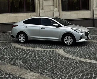 Noleggio auto Hyundai Accent 2023 in Kazakistan, con carburante Benzina e 116 cavalli di potenza ➤ A partire da 18000 KZT al giorno.