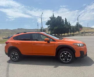 Interni di Subaru Crosstrek in affitto in Georgia. Un'ottima auto da 5 posti con cambio Automatico.