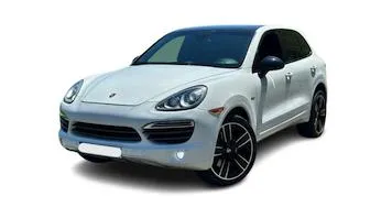 Porsche Cayenne Turbo 2017 white